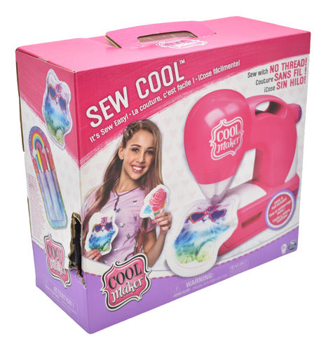 Cool Maker Sew Cool Maquina De Coser Kit Spin Master Cd Rosa
