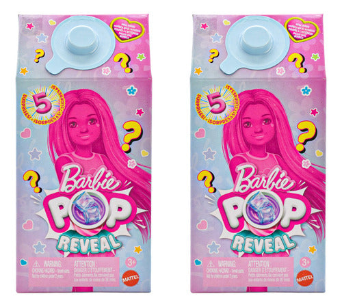 Barbie Pop Reveal Chelsea Shakes Pack 2pz 5 Sorpresas Mattel