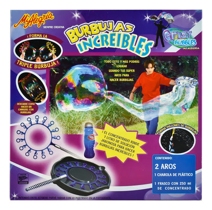 Burbujas Increibles Crazy Bubbles Mi Alegria