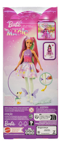 Barbie A Touch Of Magic Pack 2 Muñecas Con Mascota Mattel