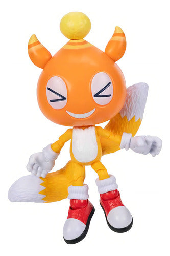 Sonic 3 Pelicula Figura Chao Mascot Tails 5 PuLG Serie 2