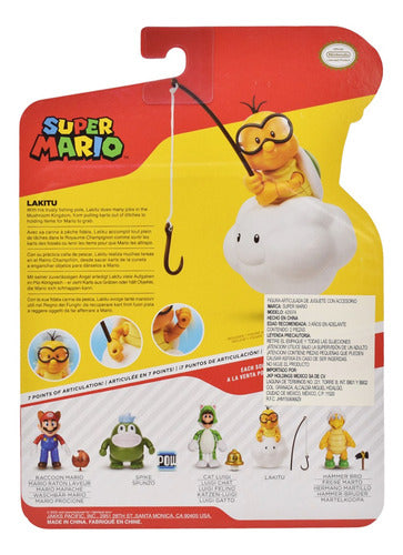 Super Mario Pack 5 Personajes Con Accesorio #3 Jakks Pacific