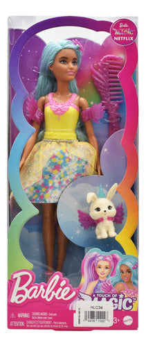Barbie A Touch Of Magic Pack 2 Muñecas Con Mascota Mattel