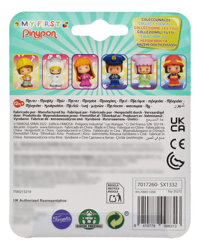 My First Pinypon Constructor Figura 10cm Famosa