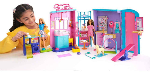 Barbie Set De Juego Cuidado De Mascotas