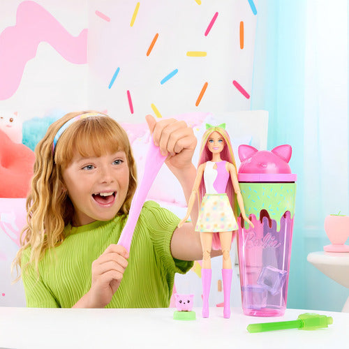 Barbie Pop Reveal Gato Color Change 8 Sorpresas Mattel