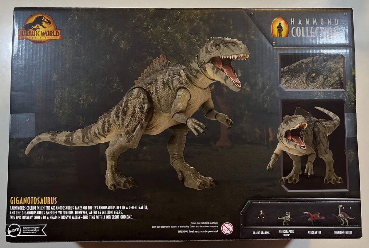 Giganotosaurio Hammond Collection Mattel Jurassic World