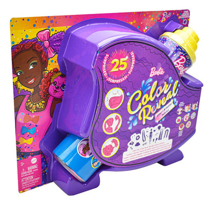 Barbie Color Reveal Brillantina 25 Sorpresas Violeta Mattel