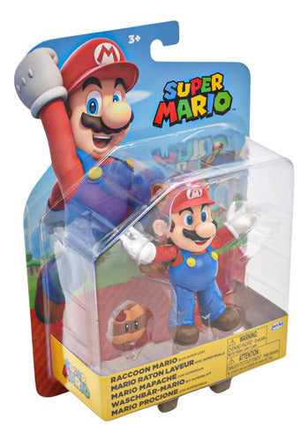 Super Mario Pack Luigi Felino Y Mario Mapache Jakks Pacific