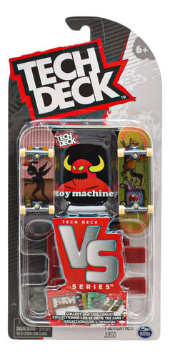 Teck Deck Vs Series Pack 6 Patinetas Accesorios Spin Master Multicolor Beige