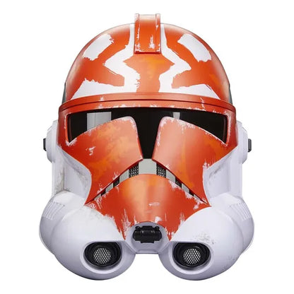 Star Wars Clone Trooper Casco Electronico Sonidos Hasbro Cf Blanco/naranja Clone Trooper