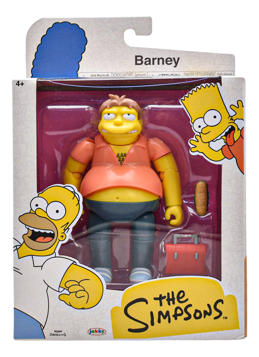 Los Simpsons Pack Bart Y Barney Articuladas Jakks Pacific