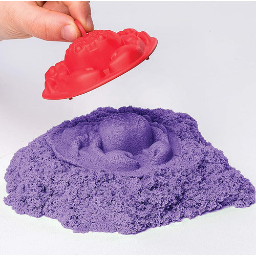 Kinetic Sand Set Castillo De Arena Morado