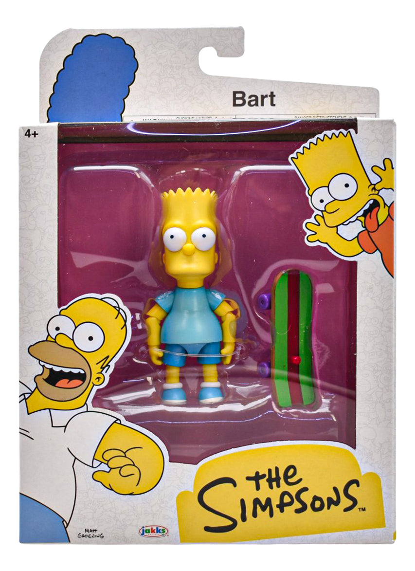 Los Simpsons Pack Bart Y Barney Articuladas Jakks Pacific