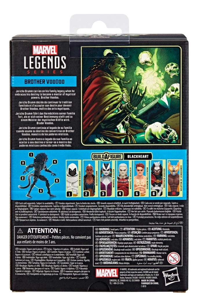 Figura De Acción Marvel Legends de Brother Voodoo