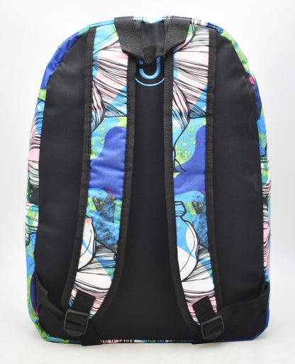 Mochila Escolar Truzt Bonne 16L Estampado Flor Multicolor Laptop