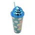 Vaso Plastico Unicornio Happy Hour Con Popote Pack 4pz T292