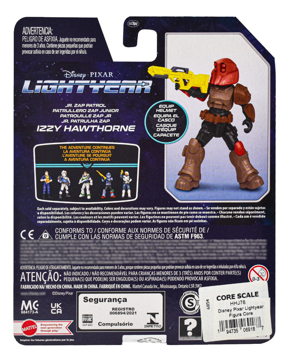 Disney Lightyear Patrullero Zap Junior Izzy Hawthorne Mattel