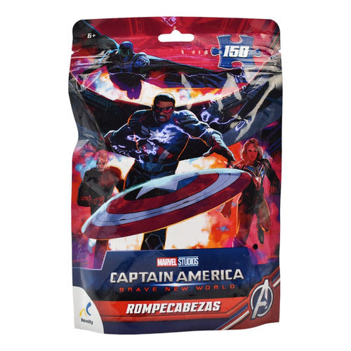 Avengers Pack Rompecabezas Domino Y Memoria Novelty