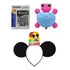 Pack Orejas Mickey Porta Cepillo De Dientes Y Calculadora