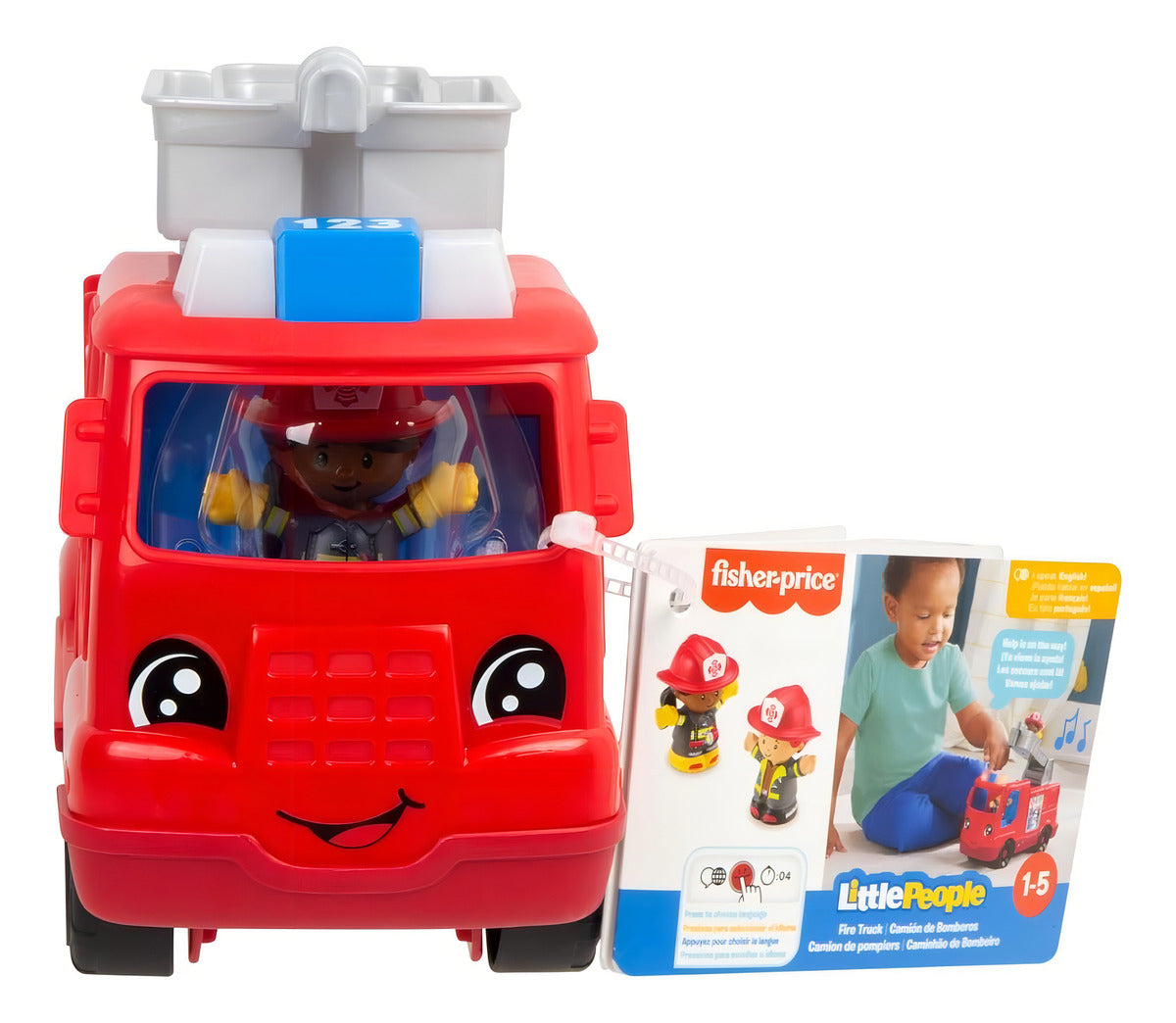 Little People Juguete Para Bebés Camión De Bomberos Mediano