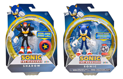 Sonic The Hedgehog Pack Shadow Y Sonic 10 Cm Jakks Pacific