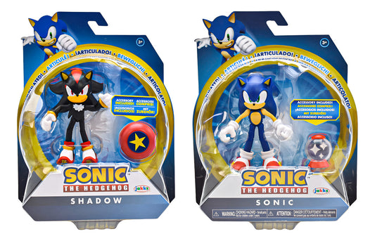Sonic The Hedgehog Pack Shadow Y Sonic 10 Cm Jakks Pacific