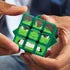 Cubo Rubik 3x3x3 Hulk Cuber Coleccionable Verde Oscuro Para Niños Desde 8 Años