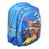 Mochila Auto Motor Peed Estampado 3d Kinder Ll24bpk532 Con Detalle