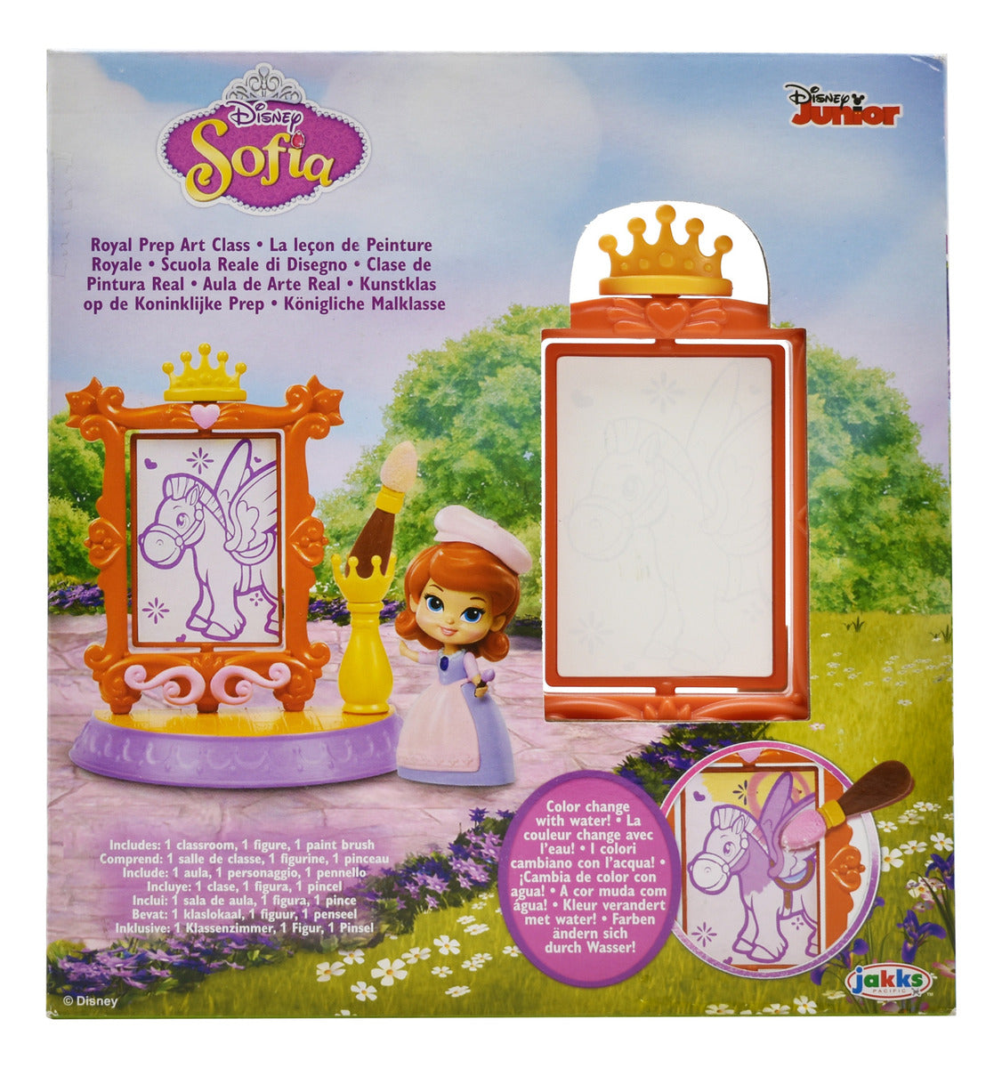 Disney Sofia Pack Laboratorio Y Pintura Real Jakks Pacific
