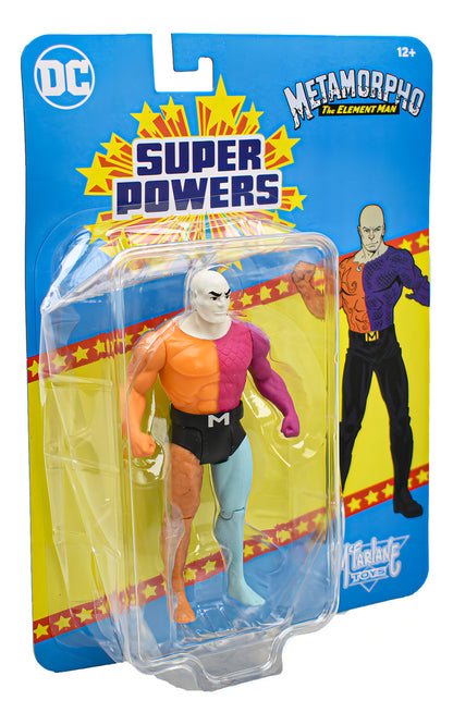 Figura Articulada McFarlane DC Metamorpho Super Powers 12cm Coleccionable