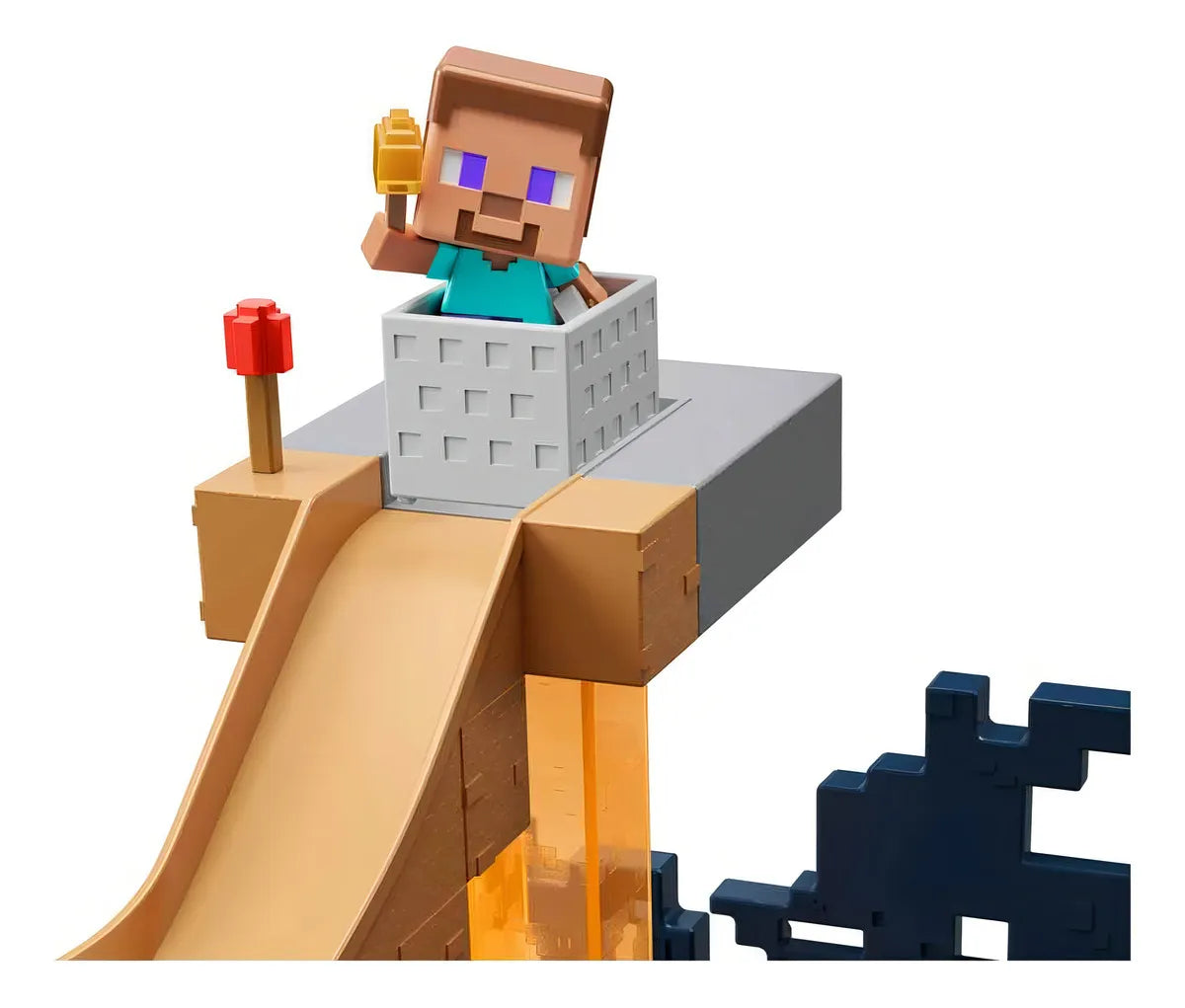 Minecraft Mini Mode Set De Juego Ascenso Del Warden Mattel Color Multicolor