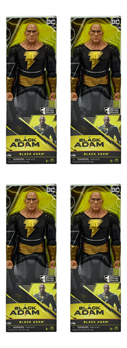 Dc Black Adam 1a Edicion Pack 4pz 30 Cm Spin Master