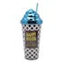 Vaso Plastico Unicornio Happy Hour Con Popote Pack 4pz T292