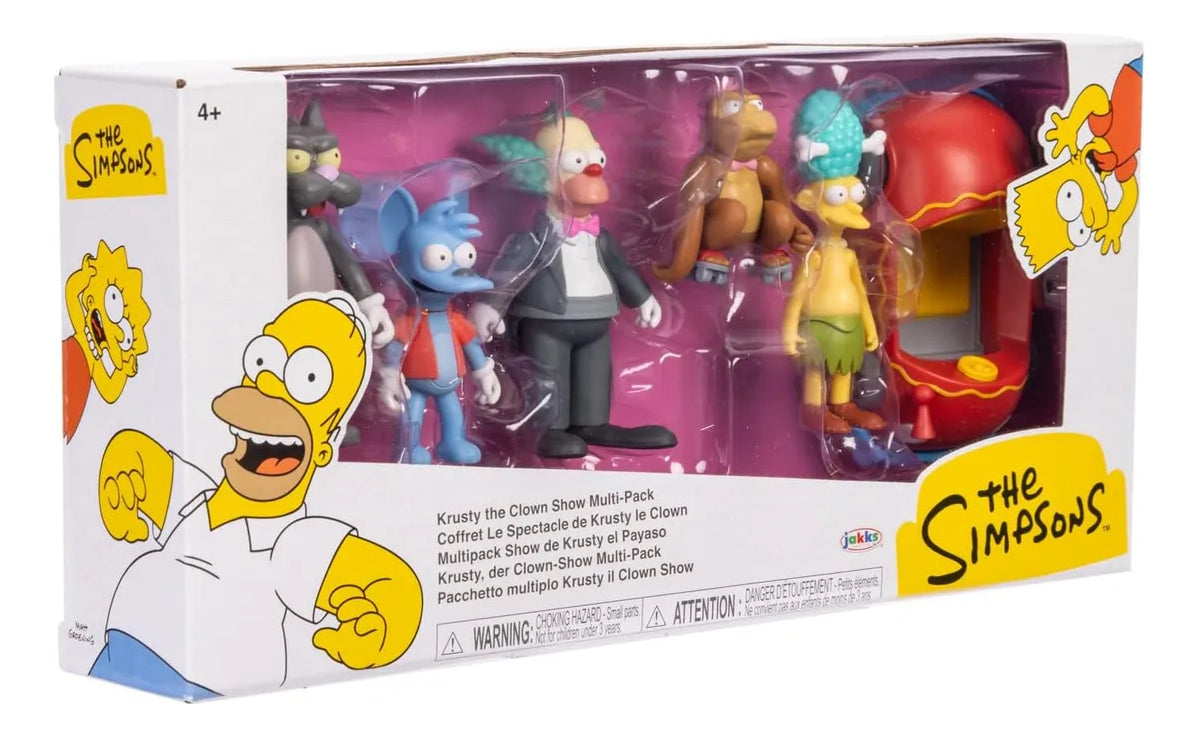 Jakks Pacific The Simpsons Show De Krusty El Payaso 6 Fig