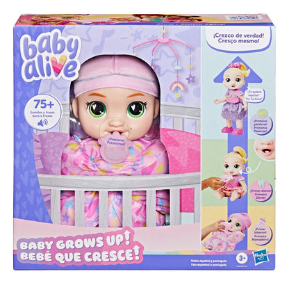 Baby Alive Baby Crece, Lala Googoo, Muñeca Interactiva