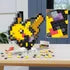 Mega Pokémon Pikachu Pixel Art Hth74 Mattel 400 Pzas Colecci