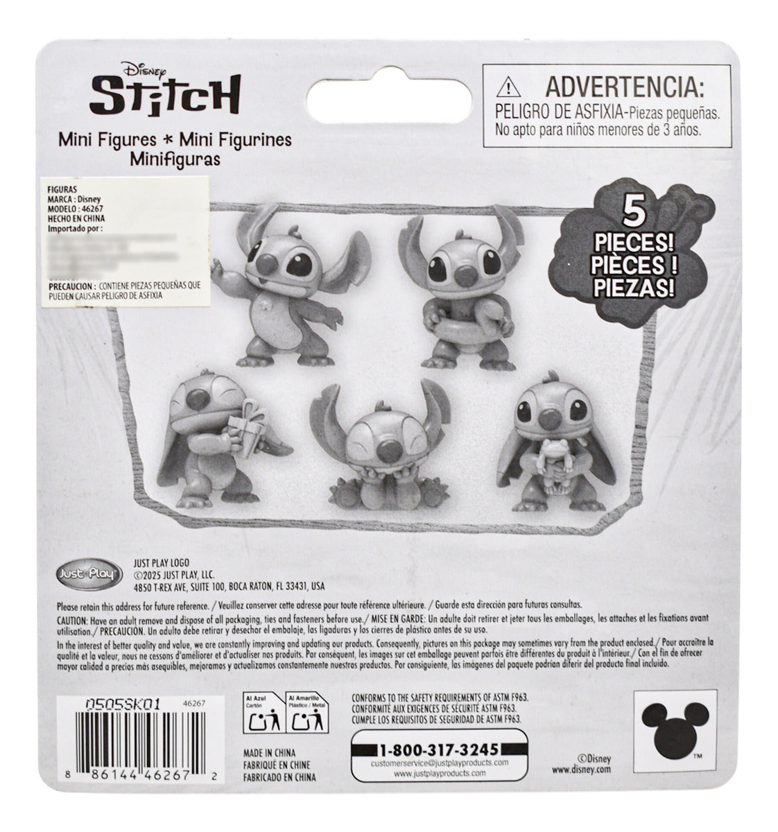 Disney Stitch Pack Doorables Y Mini Figuras Just Play