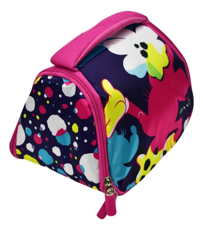 Lonchera Minnie Mouse Rosa Flor 125310 Ruz Estampado/liso