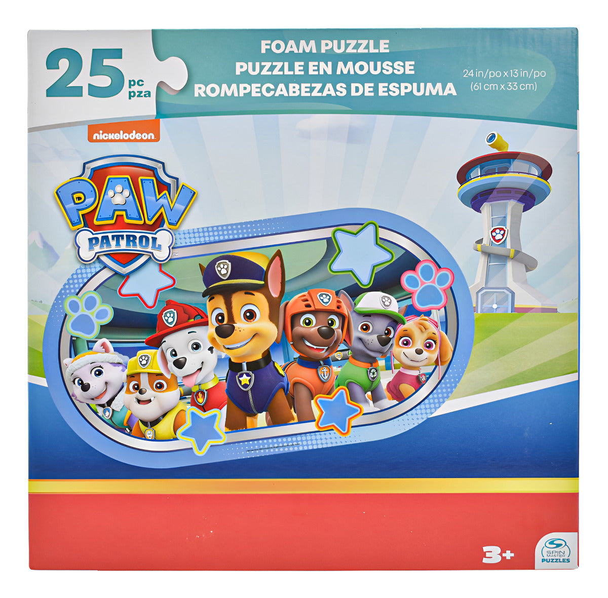 Paw Patrol Rompecabezas De Espuma 25 Pz Spin Master