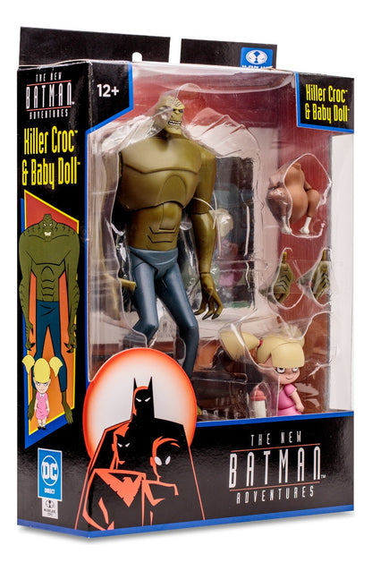 Mcfarlane Figura 6 Killer Croc Con Baby Doll