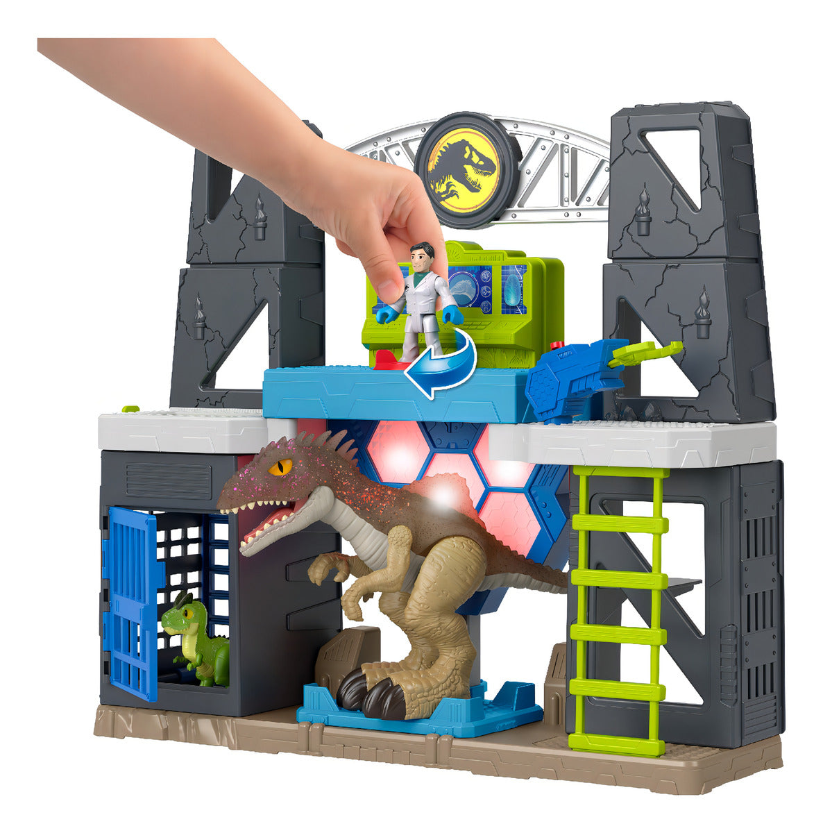 Imaginext Jurassic World Set De Juego Evo Scanner