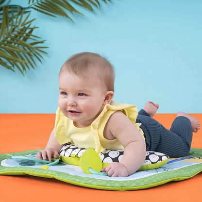 Tapete De Bebé Bright Starts Easy Breezy Centro De Actividad Color Verde