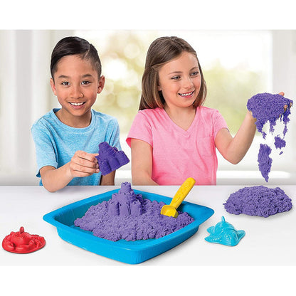 Kinetic Sand Set Castillo De Arena Morado