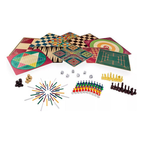 101 Juegos De Mesa 5 Tableros Dobles Spin Master Da