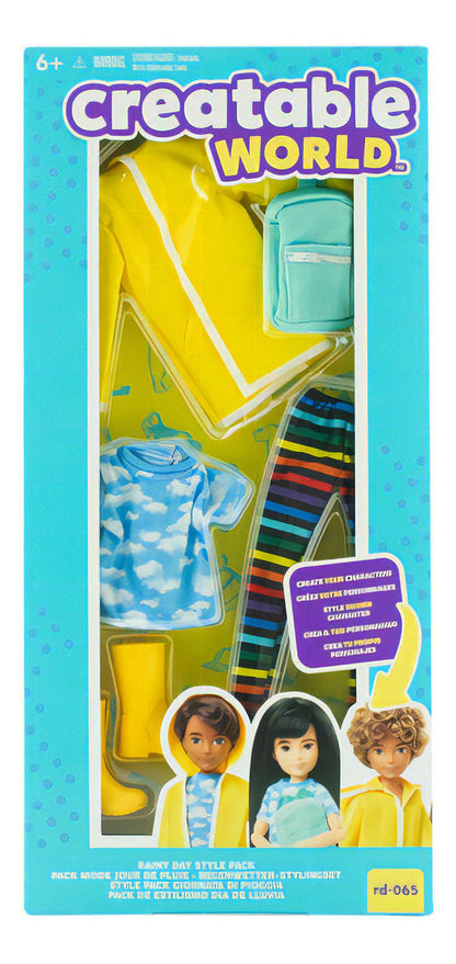 Creatable World Pack 3 Estilismo De Lluvia Veraniego Mattel