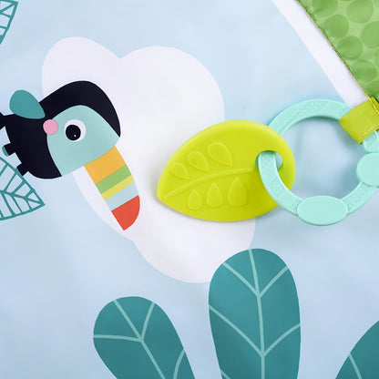 Tapete De Bebé Bright Starts Easy Breezy Centro De Actividad Color Verde