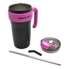 Botella Metalica Con Asa Tea Break 600ml Sm24coh819