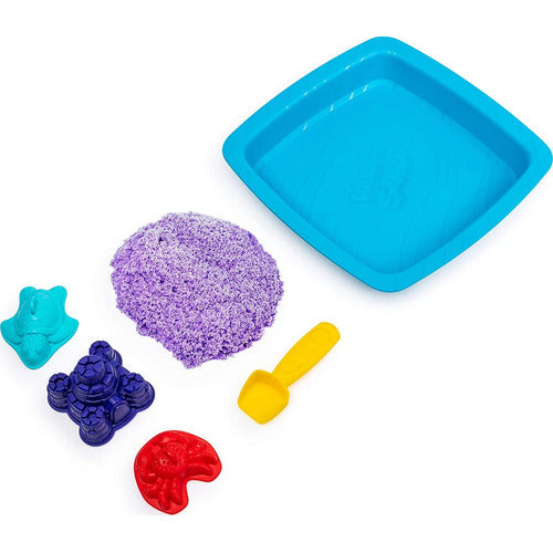 Kinetic Sand Set Castillo De Arena Morado