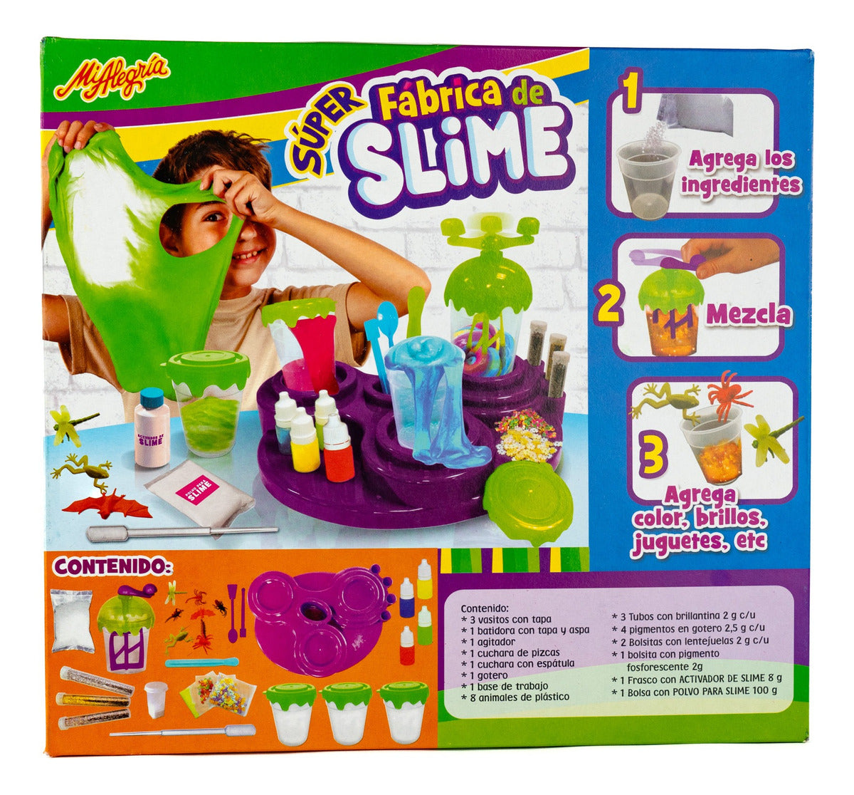 Súper Fábrica De Slime Mi Alegría